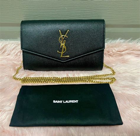 ysl wallet on chain colors|ysl uptown wallet on chain.